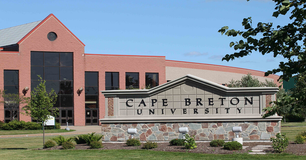 Một góc Đại học Cape Breton