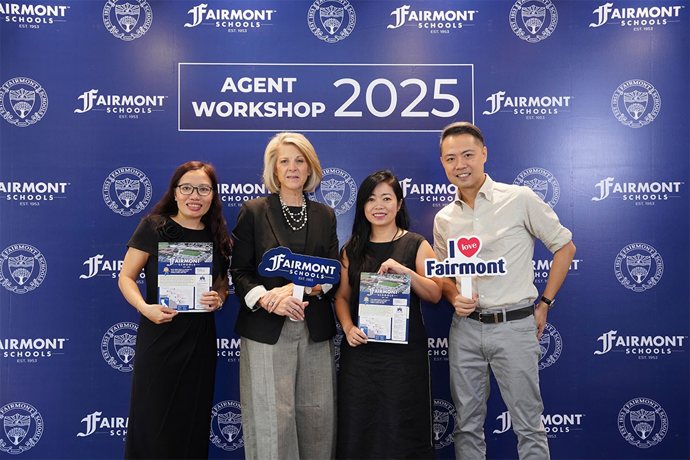 Đại diện ThinkEdu và Fairmont Private High School