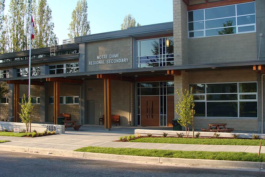 Giới thiệu trường Notre Dame Regional High School